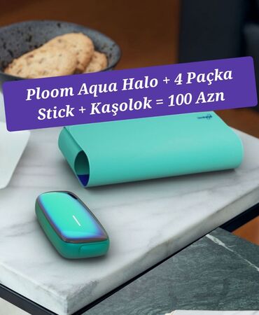 Ploom Aqua Halo cihazı, innovativ qızdırılan tütün sistemidir. Bu