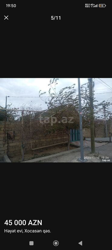 Həyət evləri və villaların satışı: Xocəsən 2 otaqlı, 80 kv. m, Kredit yoxdur, Orta təmir — 8