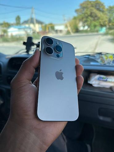 IPhone 15 Pro, Б/у, 256 ГБ, Наушники, Зарядное устройство, Защитное стекло, 86 %