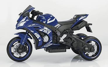 bluza assassin: Motor NINJA 2.0 Plavi – Veliki dečiji motor na akumulator na 3 točka — 2