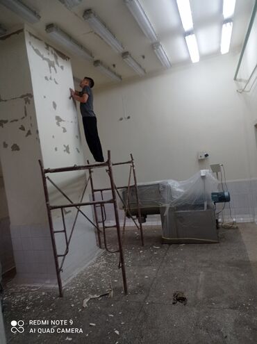 Шпаклевка: Шпаклевка 1+2слой тартабыз +шкурка шлифовка покраска — 9