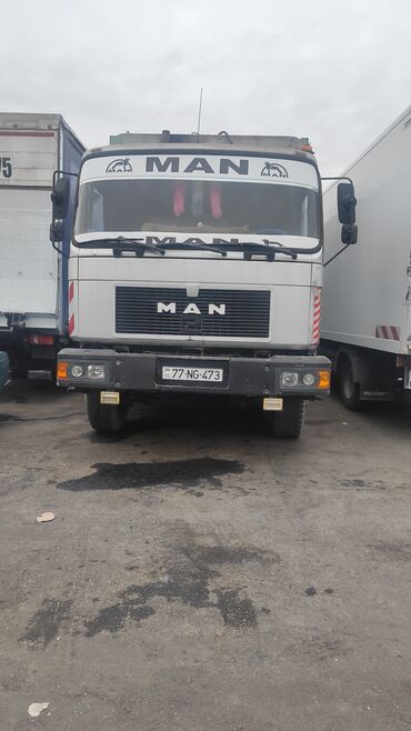 robotlaşdırılmış sürət qutusu: MAN zibildaşıyan yük maşını - Marka/model: MAN - Yan tərəfindən