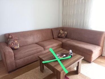 Mətbəx mebeli: Künc divan, İşlənmiş, Açılan, Bazasız, Çatdırılma yoxdur