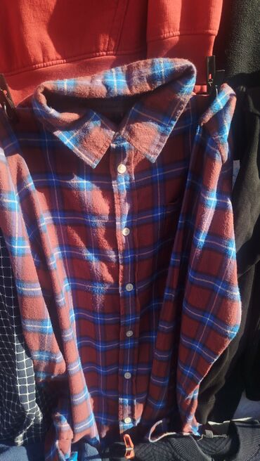 Рубашки: Продаю фанельковые рубашки 100% хб привозные Корея б/у в отличном — 10