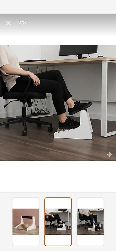 Ofis mebeli: Ofis üçün ayaqaltı– ayaq dayağı Məhsulun təsviri — 1