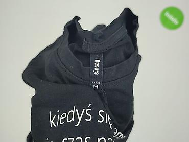 koszulka basic damska: Sinsay, T-shirt damski, rozmiar M — 4
