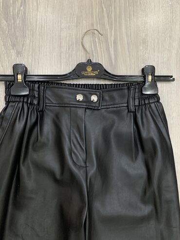 Women's Pants: Şalvar, Bershka, S, M, rəng - Qara — 6