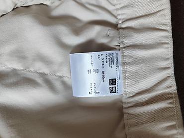 Брюки: Мужские брюки Uniqlo, размер L, брюки серые dockersодни брюки 2500 — 1