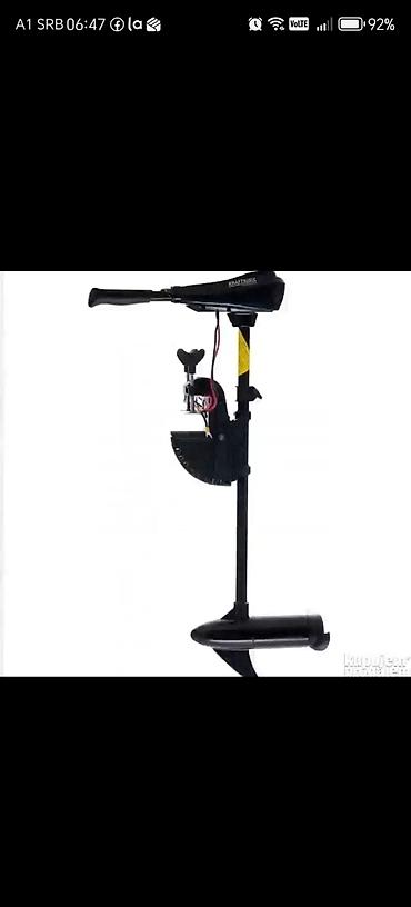 Elektromotori: Električni vanbrodski motor za čamac – KRAFT&DELE (trolling motor) — 4