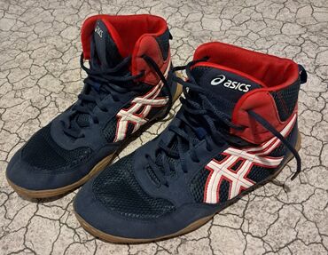 асикс кроссовки мужские цена: Мужские кроссовки, 40, Asics, Б/у, цвет - Синий, Самовывоз, Платная доставка