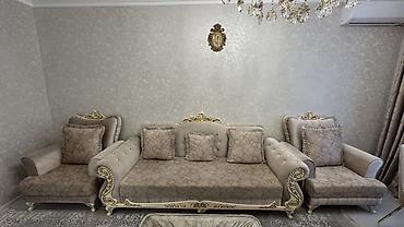 cilciraq lar: Klassik üslubda 3 hissədən ibarət dəst ve jurnalni: 1 geniş divan + 2 — 2