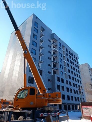 купить квартиру в строящемся доме: 1 бөлмө, 43 кв. м, Элитка, 6 кабат, ПСО (өзү оңдоп түзөтүп бүтүү үчүн)