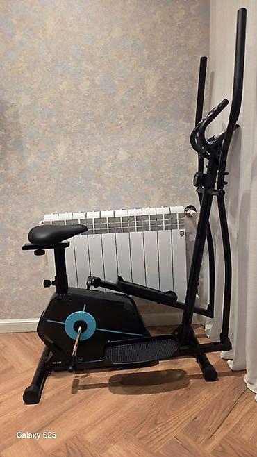 idman alətləri və qurğuları: Velosiped+elliptik 2-si 1-də kardio trenajor - Brend/model: VeloGym — 7