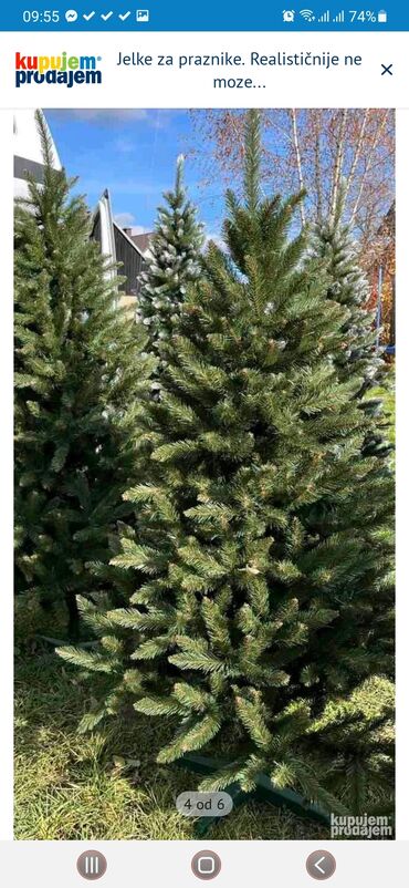 Praznična dekoracija: Jelka, Novo — 9