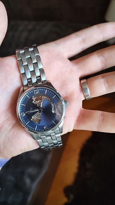 Aksesuarlar: Hamilton Jazzmaster Open Heart, avtomatik mexanizmli kişi qol saatı — 1