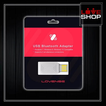 adapter dlya naushnikov s mikrofonom: Lovense USB Adapter  USB Bluetooth Адаптер от Lovense служит