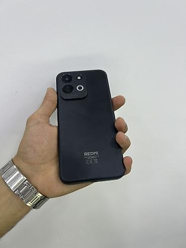 telefon akse: Redmi 256 GB, rəng - Qara, Zəmanət — 1