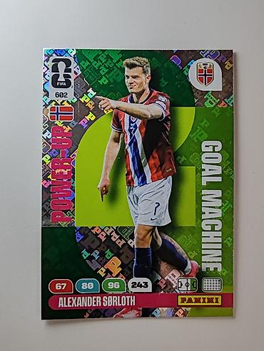 İncəsənət və kolleksiyalar: Panini Adrenalyn XL FIFA World Cup 2026 Alexander Sørloth – Goal — 1
