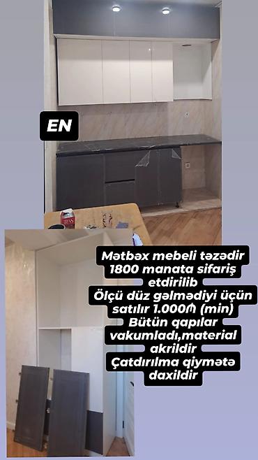 masa dəsti işlənmiş: Təzədir MDF materialdır 7 kvadrat — 1
