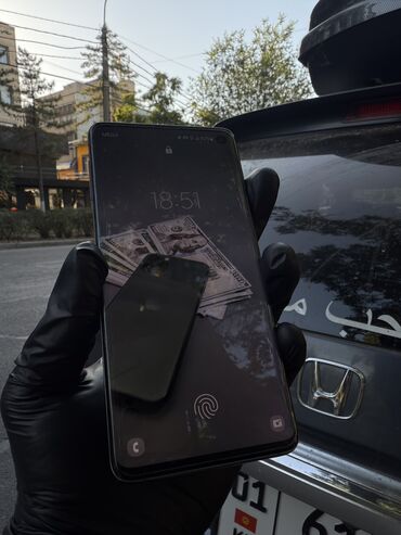 оперативная память adata: Samsung Galaxy S10, Б/у, 128 ГБ, цвет - Синий, 1 SIM