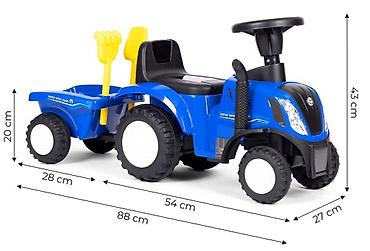 obuca alter: Traktor sa prikolicom Blue – EcoToys (Šifra proizvoda: 658T BLUE-250) — 6