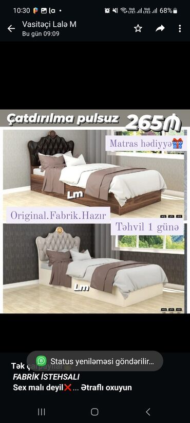 embawood matras qiymetleri: *tək çarpayılar*👑 _*fabri̇k i̇stehsali*_ *sex malı deyil❌*