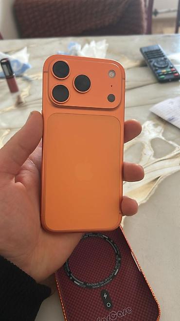 15 pro max 256 ikinci el: IPhone 17 Pro, 256 GB, Narıncı, Face ID, Sənədlərlə, Zəmanət — 1