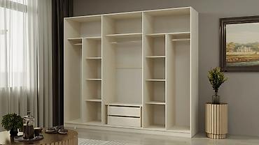 Шифоньеры, шкафы для одежды: Шифоньер, шкаф для одежды, Новый, Прямой, ЛДСП — 4