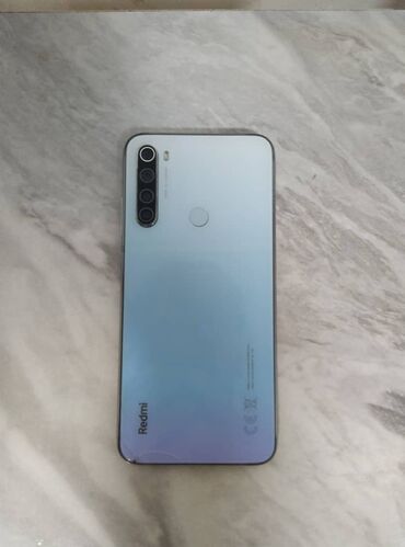 Redmi: Redmi, Redmi Note 8, Б/у, 128 ГБ, цвет - Голубой, 2 SIM