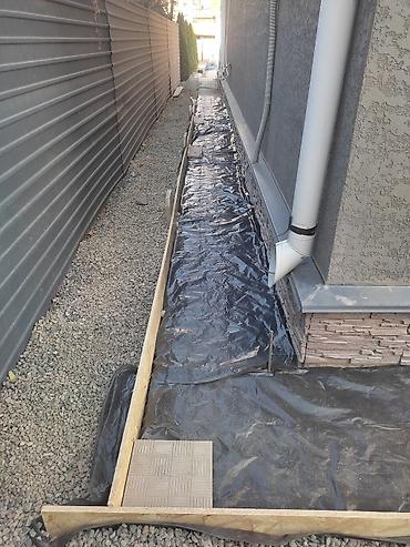 Бетонные работы: Отмостка вокруг дома под ключ Профессиональное устройство отмостки с — 3