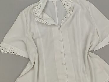 obcisla bluzka na dlugi rekaw: Koszula damska, rozmiar 2XL