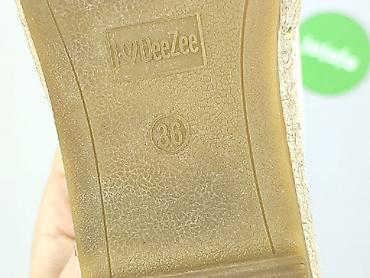 deezee sportowe: Damskie espadryle DeeZee, rozmiar 36 - Kolor: kremowy/ecru ze — 5