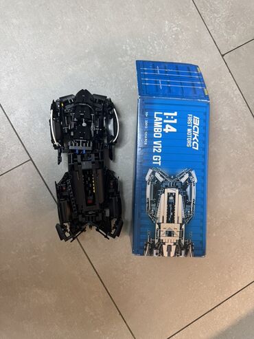 Модели автомобилей: Конструктор Technic: суперкар в черном цвете - Большая авторская — 8