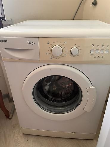 paltaryuyan masinlar beko: Beko 5 kg (Təcili, satılır) Beko WKL 15100 PB paltaryuyan maşın — 2