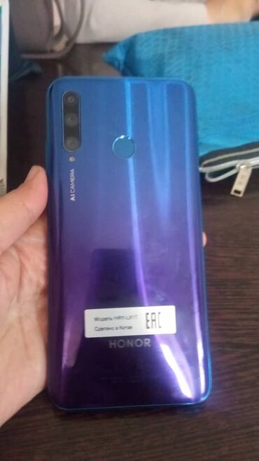 Honor: Honor 10i, Б/у, 128 ГБ, цвет - Фиолетовый, В рассрочку, 2 SIM