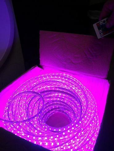 glodala: 🌈 NAJSAVRŠENIJA LED RGB TRAKA 220V – 14.4W/m 100 METARA KOTUR – IP68 — 10