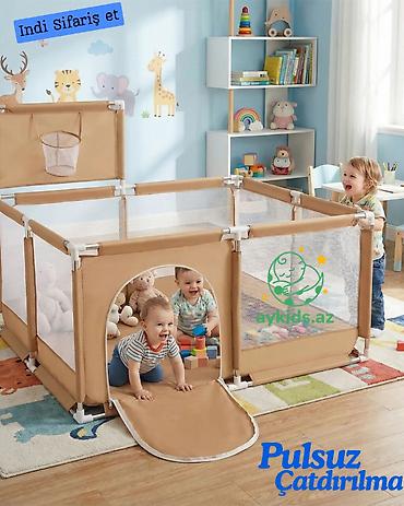 🧸✨ Aykids uşaq oyun maneji (döşəmə üçün) — təhlükəsiz və funksional