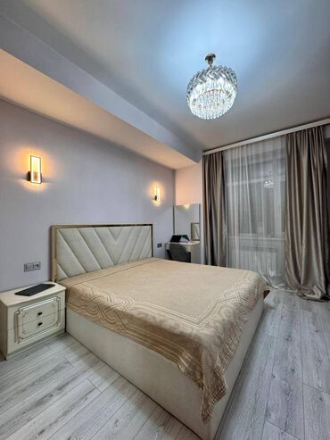сколько стоит трехкомнатная квартира в бишкеке: 3 комнаты, 84 м², Элитка, 1 этаж, Евроремонт