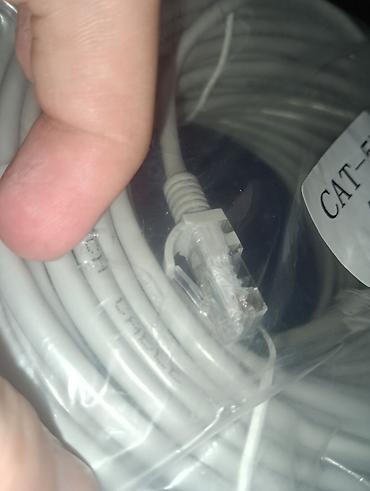 lan кабель купить: Сетевой кабель Ethernet CAT-5E, длина 40 м. - Тип: витая пара — 3