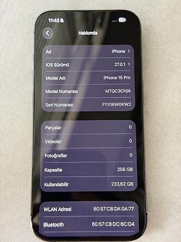iphone 1w: IPhone 15 Pro, Blue Titanium, Face ID — 6