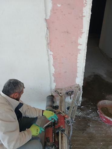 Digər tikinti xidmətləri: Dəmir-beton və kərpic divarlarda qapı-pəncərə açılışlarının kəsilməsi — 16