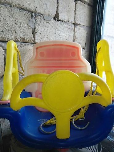 trolli oyuncaqları: Uşaq yelləncəyi – rulolu oturacaq - Material: möhkəm plastik - — 1