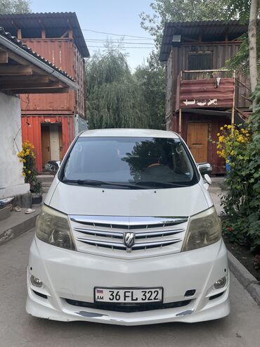 corolla runx: Toyota Alphard: 2007 г., 3 л, Автомат, Газ, Вэн/Минивэн
