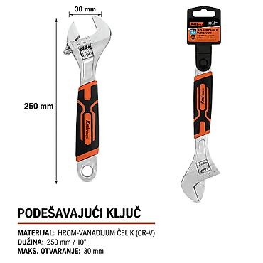 KMT Dvobojni drška podesivi ključ 9363574-A - Tip: Podesivi ključ