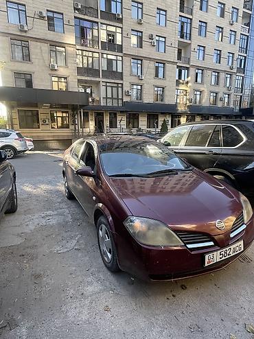 фольксваген пассат 2: Nissan Primera: 2002 г., 1.8 л, Кол менен иштөөчү, Бензин — 1