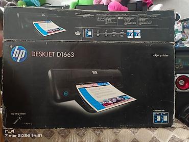 Ofis avadanlığı: Salam Aclib istifade olmayibdir HP DeskJet D1663 inkjet printer - — 1