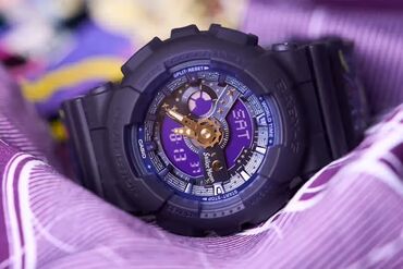 casio saat wr50m: İşlənmiş, Qol saatı, Casio, rəng - Bənövşəyi