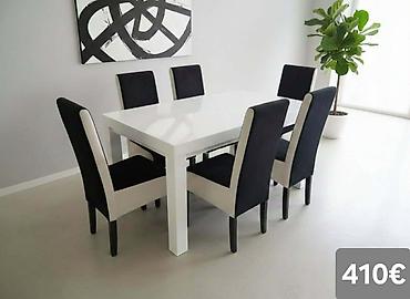 Stilske garniture: Trpezarijski setovi – više modela - Set 1 (prikaz 1 i 4) – 640€: - — 44