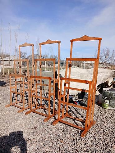 Комплекты столов и стульев для пикника: Обеденный комплект из массива дерева - Состав: прямоугольный стол и — 14