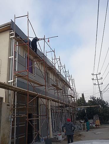 Fasad işləri: Fasad işləri və ventfasad montajı Təklif: - Binaların fasadlarının — 5